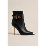 Women’s Black & Gold Bootie