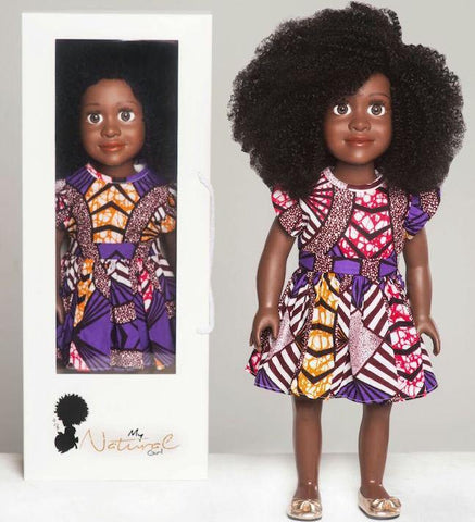 Kaylee, 18-inch Doll with Curly Hair