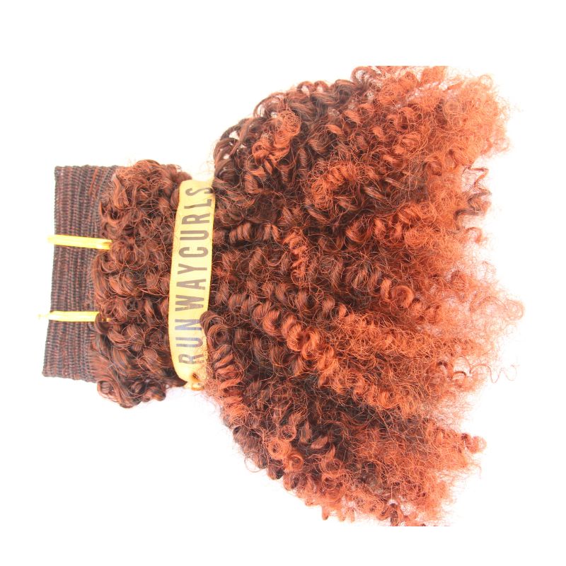 CURLY RYDER Bundles 16-inch by The Damn Salon, featuring natural, bouncy curls for a full, voluminous look.