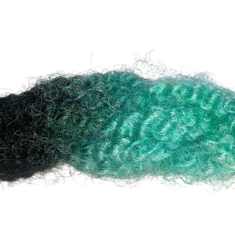 CITY AFRO 36-inch wig by The Damn Salon, featuring long, natural kinky textures inspired by Runway Curls.