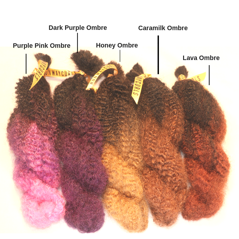 CITY AFRO 36-inch wig by The Damn Salon, featuring long, natural kinky textures inspired by Runway Curls.