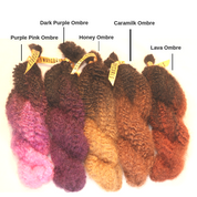 CITY AFRO 36-inch wig by The Damn Salon, featuring long, natural kinky textures inspired by Runway Curls.