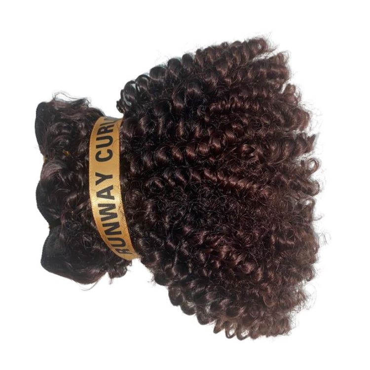 CURLY RYDER Bundles 16-inch by The Damn Salon, featuring natural, bouncy curls for a full, voluminous look.